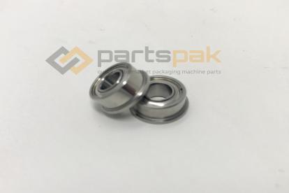 Flanged Bearing - Stainless shields