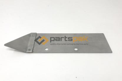 Transfer plate with fold over finger